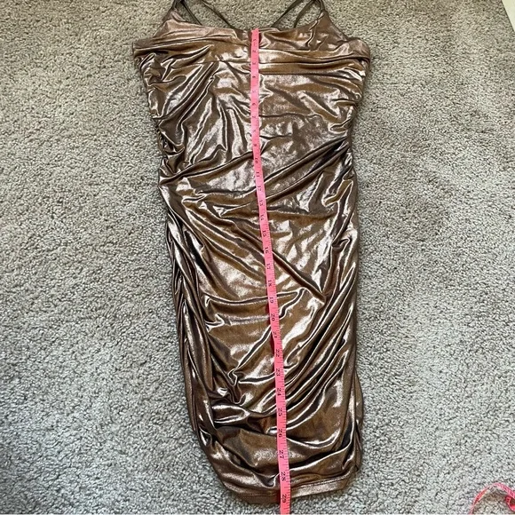 Sabora bodycon dress gold large - Picture 5 of 7